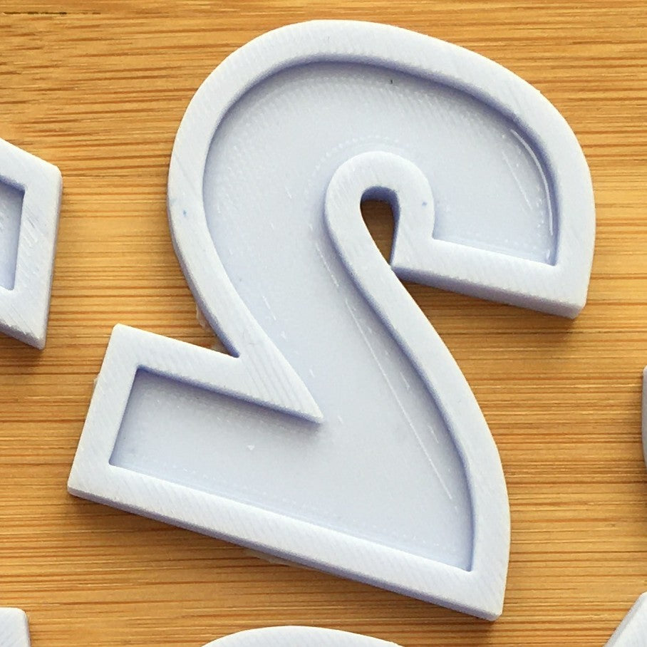 2" Numbers Silicone Mold