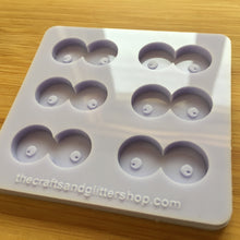 Load image into Gallery viewer, 3cm Boobs Silicone Mold, Food Safe Silicone Rubber Mould