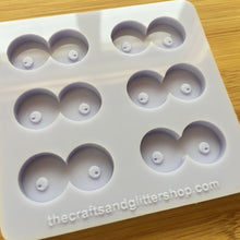 Load image into Gallery viewer, 3cm Boobs Silicone Mold, Food Safe Silicone Rubber Mould
