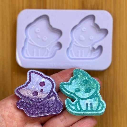 Cute Puppy & Kitten Silicone Mold