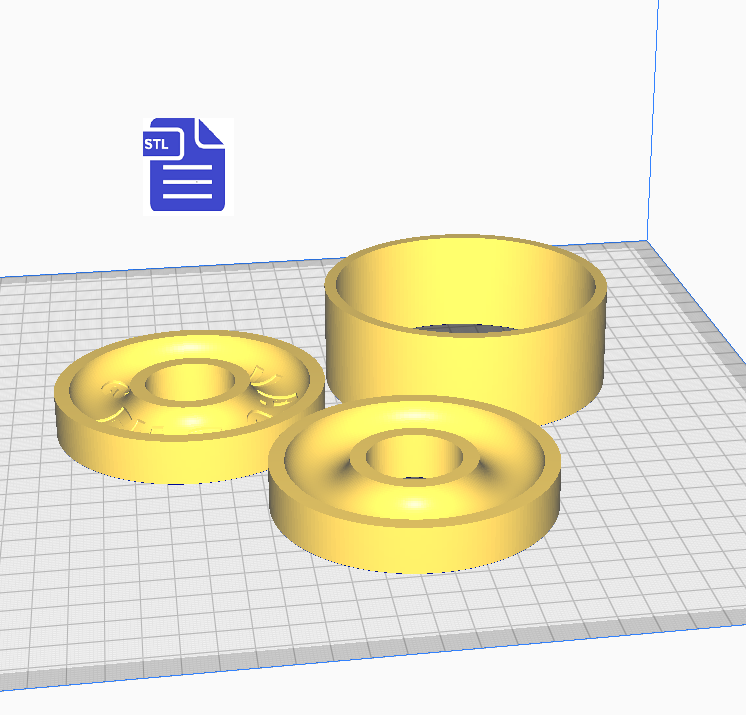 Life Saver Bath Bomb Mold STL File - for 3D printing - FILE ONLY - The Crafts and Glitter Shop