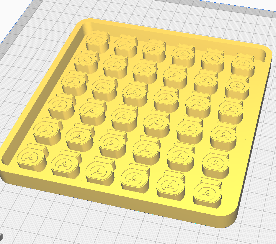 Wax Burner Tray Silicone Mold Housing STL File - FILE ONLY