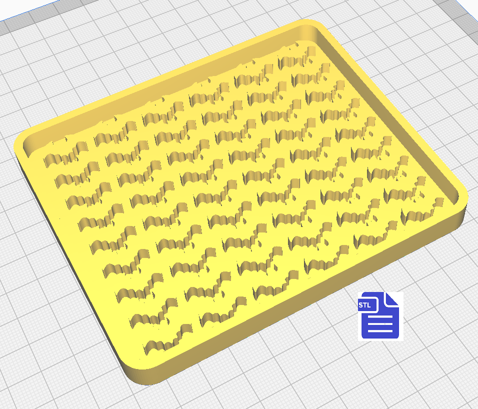 Bats Silicone Mold Housing STL File - for 3D printing - FILE ONLY - The Crafts and Glitter Shop