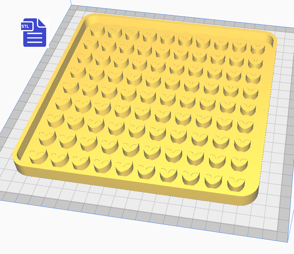 Alien Head Tray Silicone Mold Housing STL File - for 3D printing - FILE ONLY - The Crafts and Glitter Shop