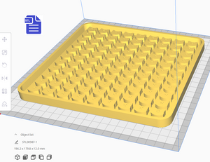 Lunar Cat Tray Silicone Mold Housing STL File - for 3D printing - FILE ONLY
