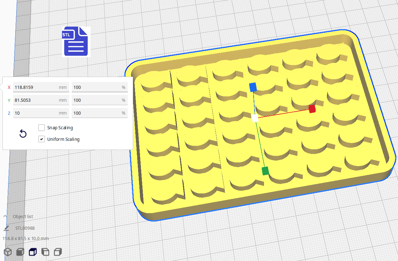 Fish Tray Silicone Mold Housing STL File - for 3D printing - FILE ONLY - The Crafts and Glitter Shop