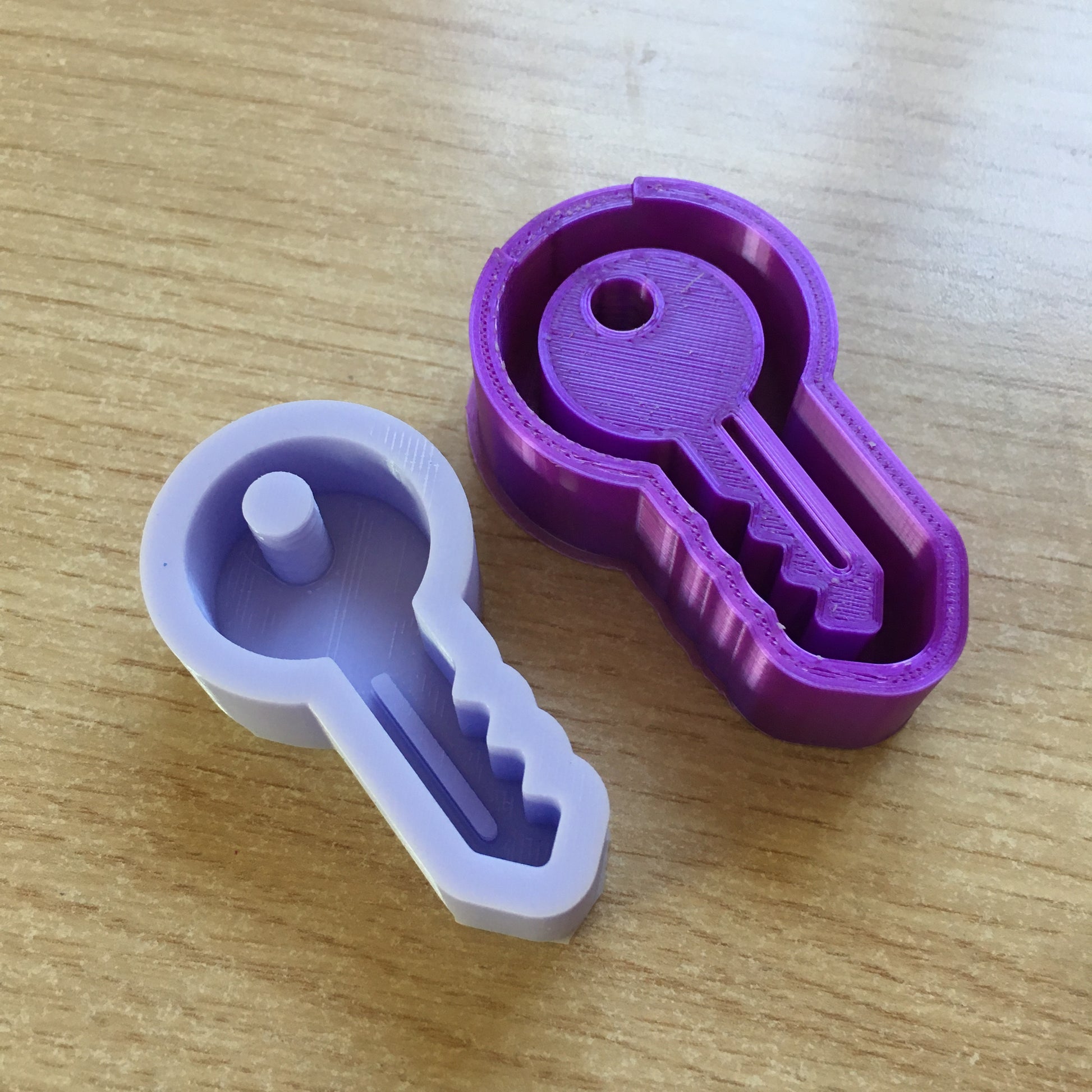 Key Silicone Mold Housing STL File - for 3D printing - FILE ONLY - The Crafts and Glitter Shop
