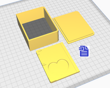 Load image into Gallery viewer, Diary Bath Bomb Mold STL File - for 3D printing - FILE ONLY