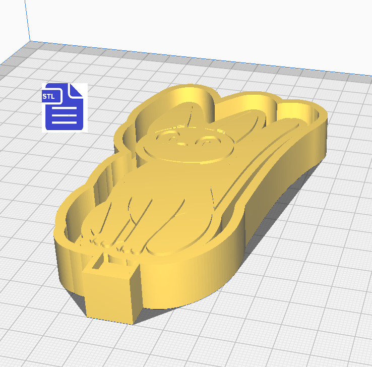 Jiji Cat Freshie Silicone Mold Housing STL Files - for 3D printing - FILE ONLY - The Crafts and Glitter Shop