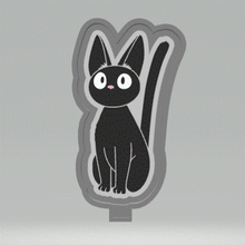 Load image into Gallery viewer, Jiji Cat Freshie Silicone Mold Housing STL Files - for 3D printing - FILE ONLY