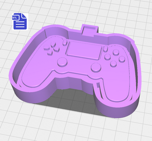 PlayStation Controller Silicone Mold Housing STL Files - for 3D printing - FILE ONLY