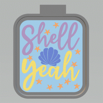 Shell Yeah Silicone Mold Housing STL File - for 3D printing - FILE ONLY - The Crafts and Glitter Shop