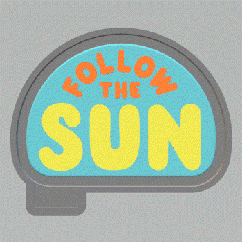 Follow the Sun Silicone Mold Housing STL File - for 3D printing - Freshie Mold FILE ONLY - The Crafts and Glitter Shop