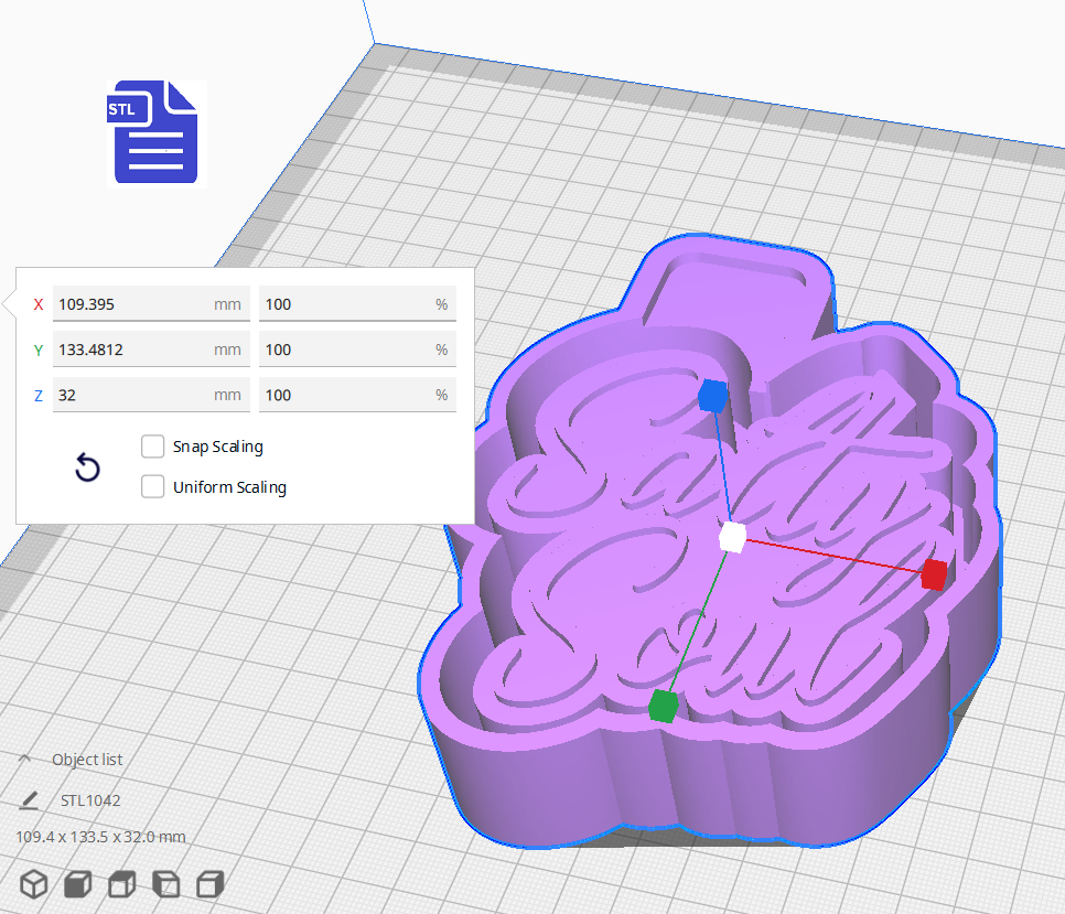 Salty Soul Silicone Mold Housing STL File - for 3D printing - Freshie Mold - The Crafts and Glitter Shop