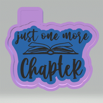 One More Chapter Silicone Mold Housing STL File - The Crafts and Glitter Shop