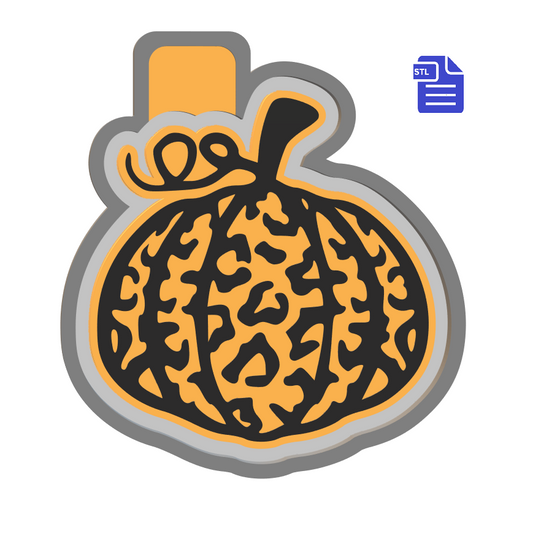 Leopard Pumpkin Silicone Mold Housing STL File - The Crafts and Glitter Shop