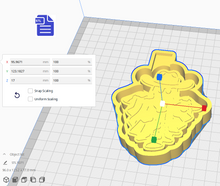 Load image into Gallery viewer, Rancher Ghost Silicone Mold Housing STL File