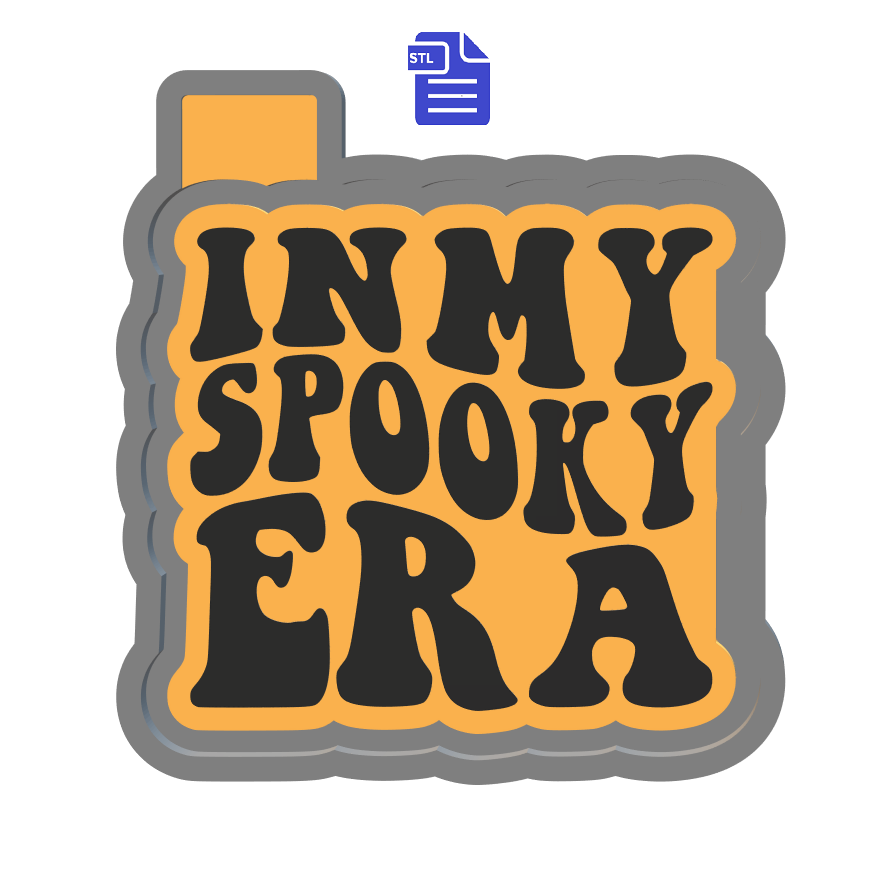 In My Spooky Era Silicone Mold Housing STL File - The Crafts and Glitter Shop