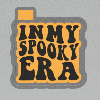 In My Spooky Era Silicone Mold Housing STL File - The Crafts and Glitter Shop