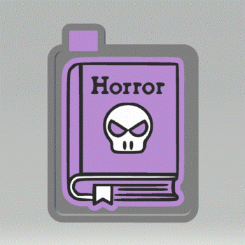 Horror Book Club Silicone Mold Housing STL File - The Crafts and Glitter Shop