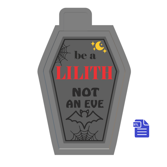 Be a Lilith Silicone Mold Housing STL File - The Crafts and Glitter Shop