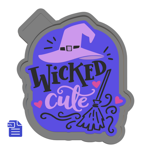 Wicked Cute Silicone Mold Housing STL File