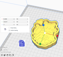 Load image into Gallery viewer, Ghost Cat Silicone Mold Housing STL File