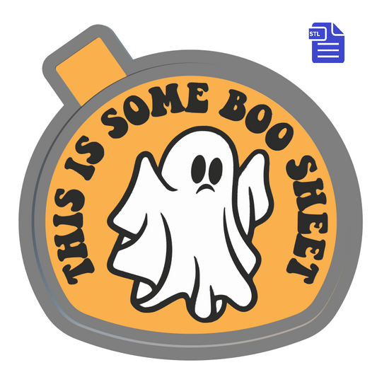 Boo Sheet Silicone Mold Housing STL File - The Crafts and Glitter Shop