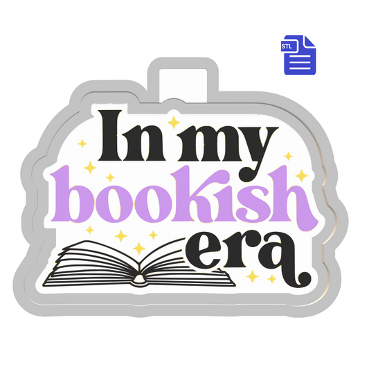Bookish Era Silicone Mold Housing STL File - The Crafts and Glitter Shop