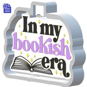 Bookish Era Silicone Mold Housing STL File