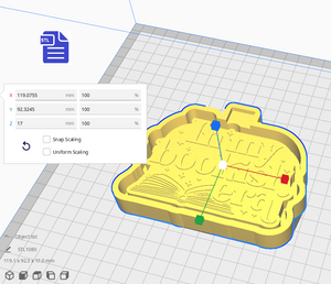 Bookish Era Silicone Mold Housing STL File