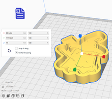 Load image into Gallery viewer, Witchy Ghost Silicone Mold Housing STL File