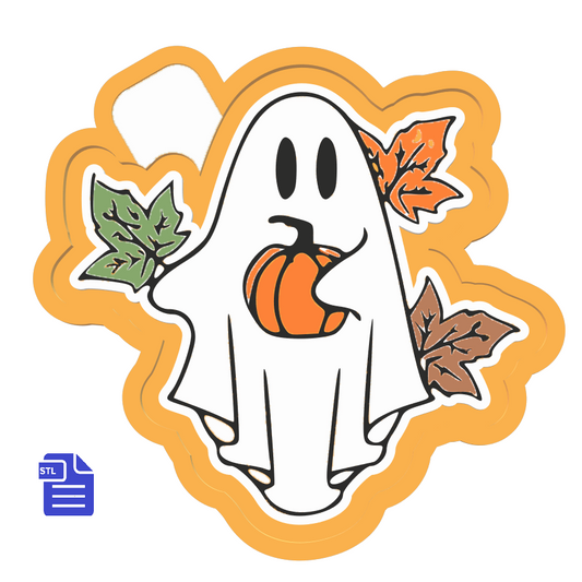 Fall Ghost Silicone Mold Housing STL File - The Crafts and Glitter Shop