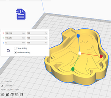 Load image into Gallery viewer, Reading Ghost Silicone Mold Housing STL File