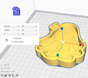 Reading Ghost Silicone Mold Housing STL File