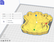 Load image into Gallery viewer, Baby Cow Silicone Mold Housing STL File