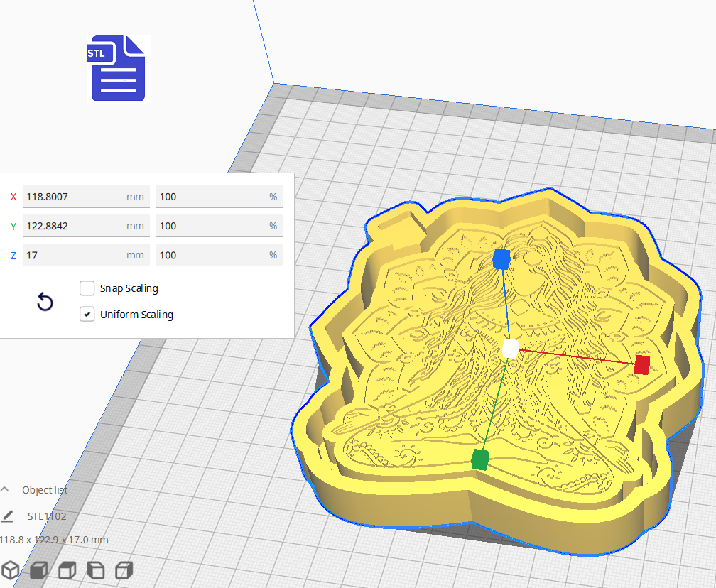 Meditation Silicone Mold Housing STL File - The Crafts and Glitter Shop