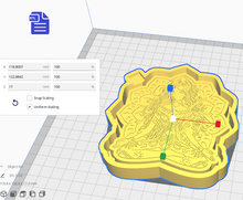 Load image into Gallery viewer, Meditation Silicone Mold Housing STL File