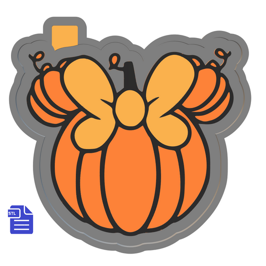 Mouse Pumpkin Silicone Mold Housing STL File - The Crafts and Glitter Shop