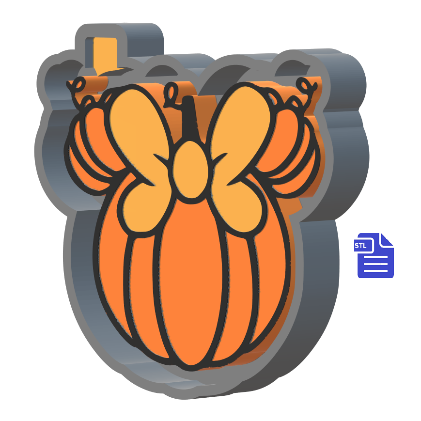 Mouse Pumpkin Silicone Mold Housing STL File - The Crafts and Glitter Shop