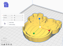 Load image into Gallery viewer, Mouse Pumpkin Silicone Mold Housing STL File