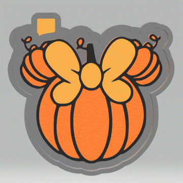 Mouse Pumpkin Silicone Mold Housing STL File - The Crafts and Glitter Shop