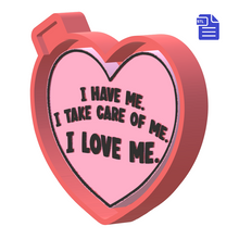 Load image into Gallery viewer, I Love Me Silicone Mold Housing STL File