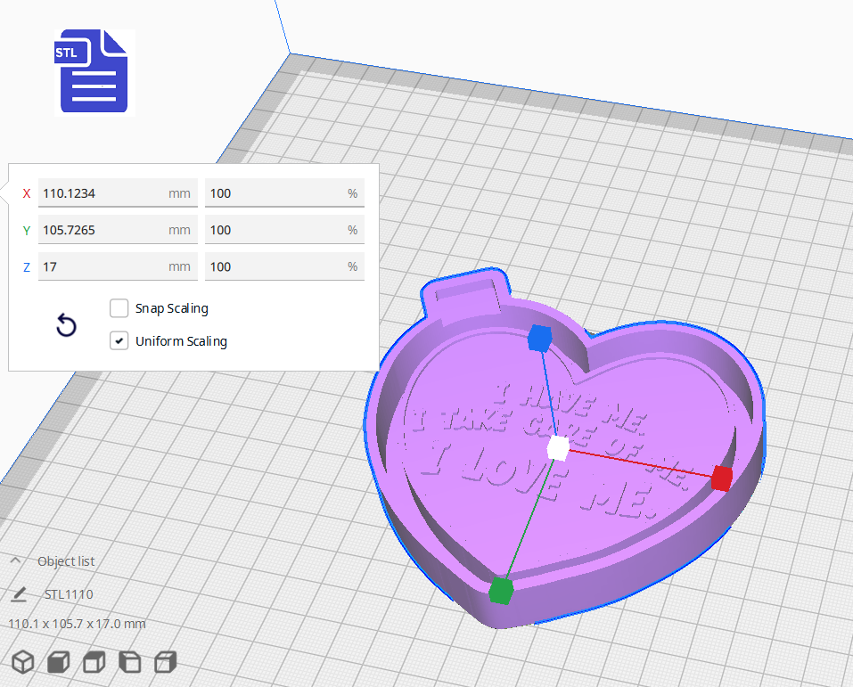 I Love Me Silicone Mold Housing STL File - The Crafts and Glitter Shop