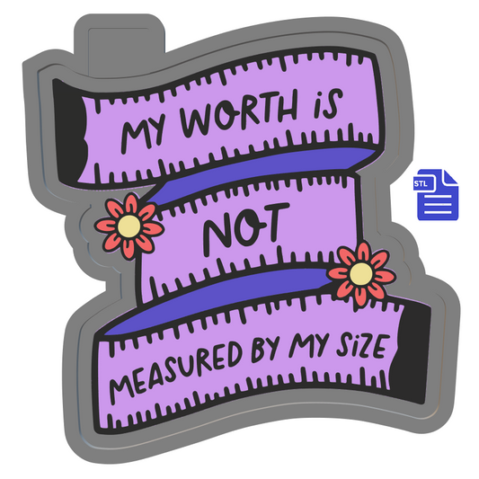 My Worth Silicone Mold Housing STL File - The Crafts and Glitter Shop