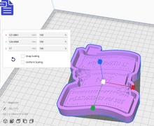 Load image into Gallery viewer, My Worth Silicone Mold Housing STL File