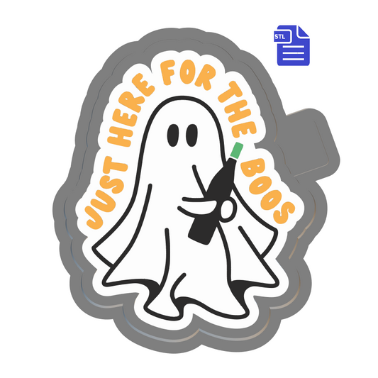 Here for the Boos Ghost Silicone Mold Housing STL File - The Crafts and Glitter Shop