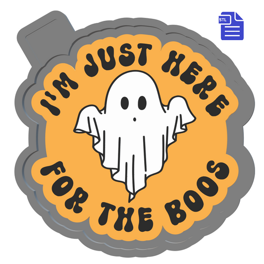 Here for the Boos Ghost Silicone Mold Housing STL File - The Crafts and Glitter Shop