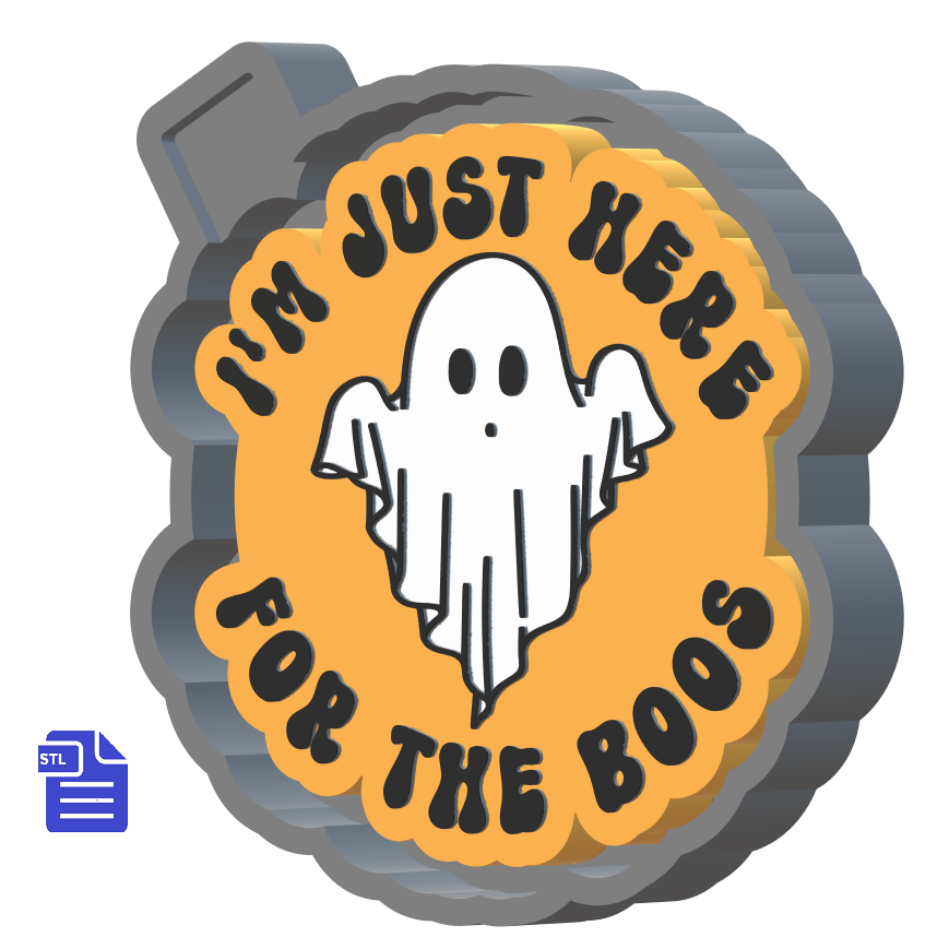 Here for the Boos Ghost Silicone Mold Housing STL File - The Crafts and Glitter Shop