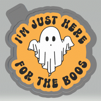 Here for the Boos Ghost Silicone Mold Housing STL File - The Crafts and Glitter Shop